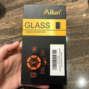 Ailun iPhone X/Xs/11Pro Glass Screen Protector - 3pack